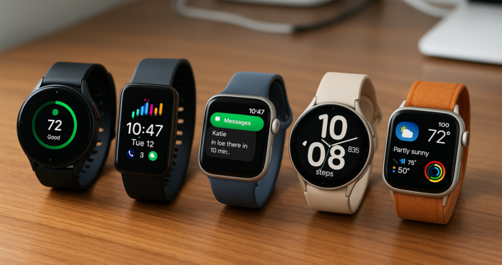 🕒 Top 5 Relojes Inteligentes Calidad-Precio (Android y Apple) – 2025.