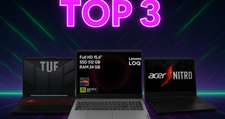 🎮 Top 3 portátiles gaming calidad-precio en Amazon (2025).