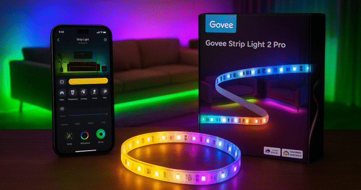 🛋️Govee RGBIC Tira LED 2 Pro con Matter: la nueva era de la iluminación inteligente.