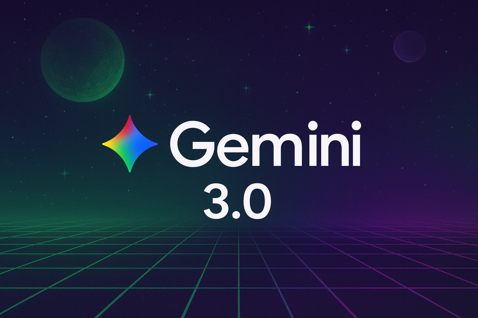 Gemini 3.0 logo Google DeepMind