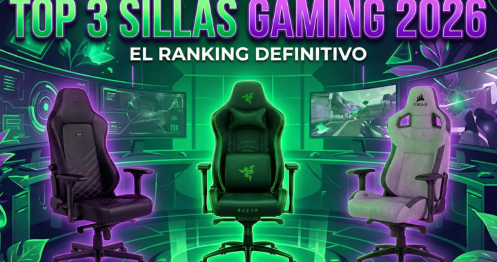 ¿Tu espalda pide ayuda? 💥 El Ranking definitivo de las 3 Mejores Sillas Gaming de 2026.