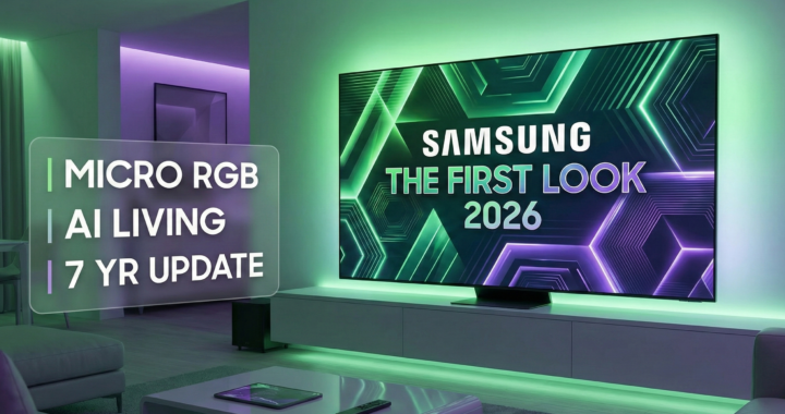 📺 Samsung The First Look 2026: Micro RGB, IA Real y el fin de la obsolescencia en los televisores (Resumen Completo) 🚀